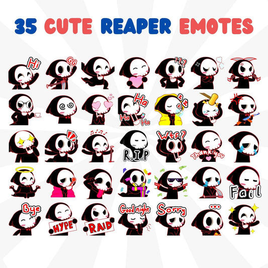 Grim Reaper Emote - Stream K-Arts - Stream K-Arts