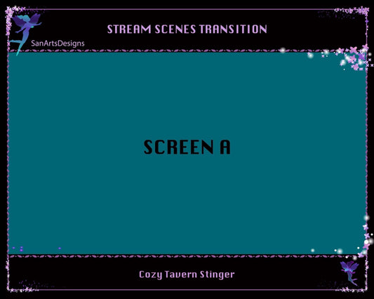Cozy Tavern Twitch Stream Scenes Transition - Transition - Stream K-Arts