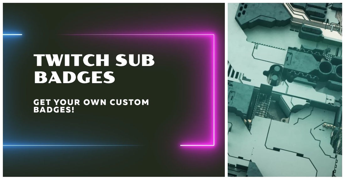 Twitch Sub Badges - Perfect way to reward your subscribers - Stream K-Arts